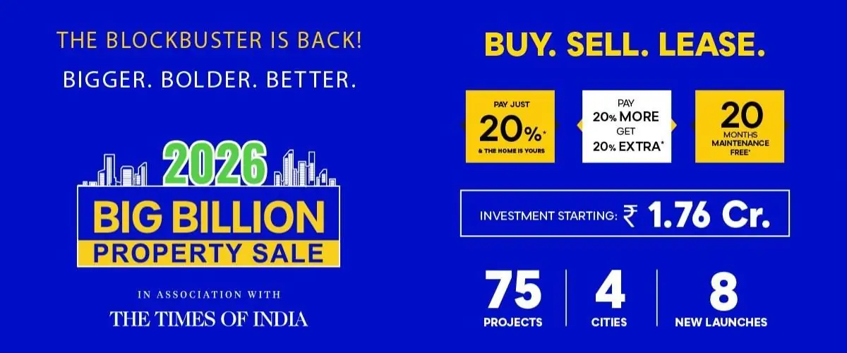 M3M Big Billion Sale 2026