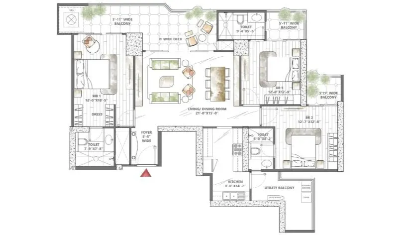 4 BHK